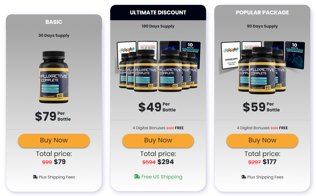 buy Fluxactive Complete special offer